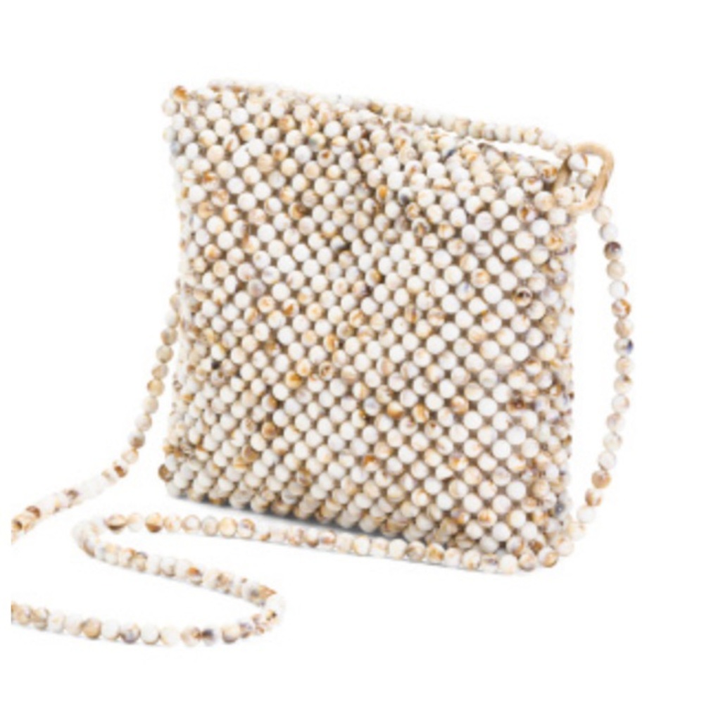 Rachel Ashwell Marbled Bead Bag